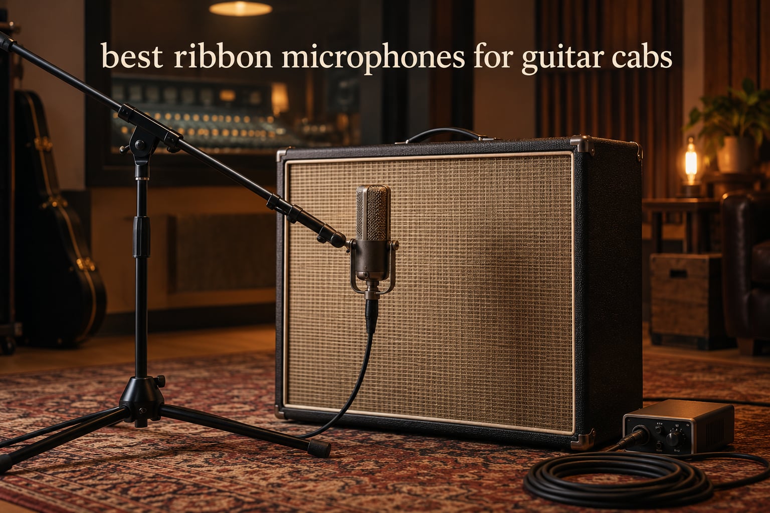 best ribbon microphones for guitar cabs