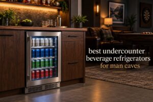 best undercounter beverage refrigerators for man caves