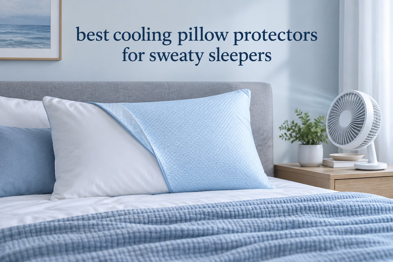 best cooling pillow protectors for sweaty sleepers