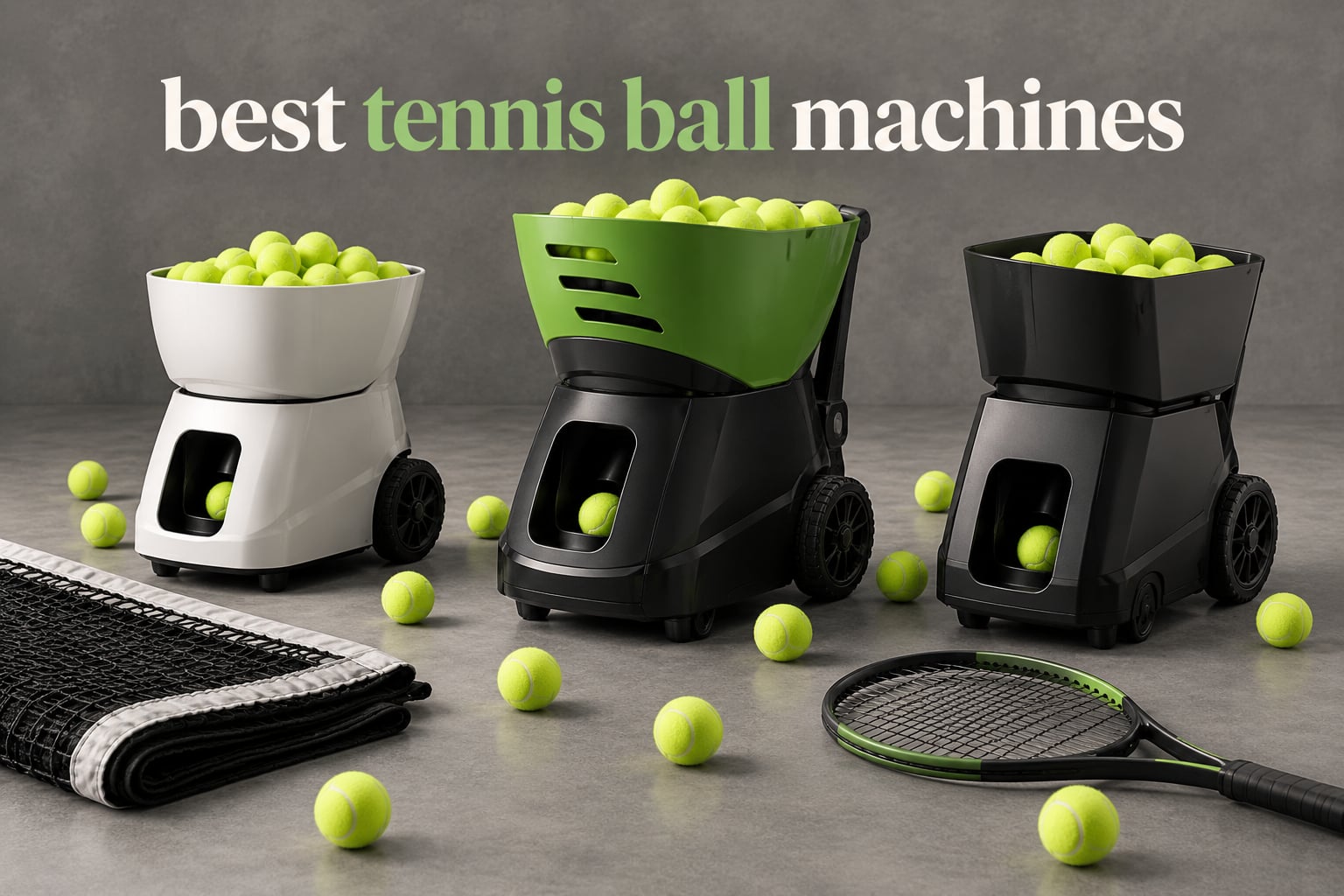 best tennis ball machines