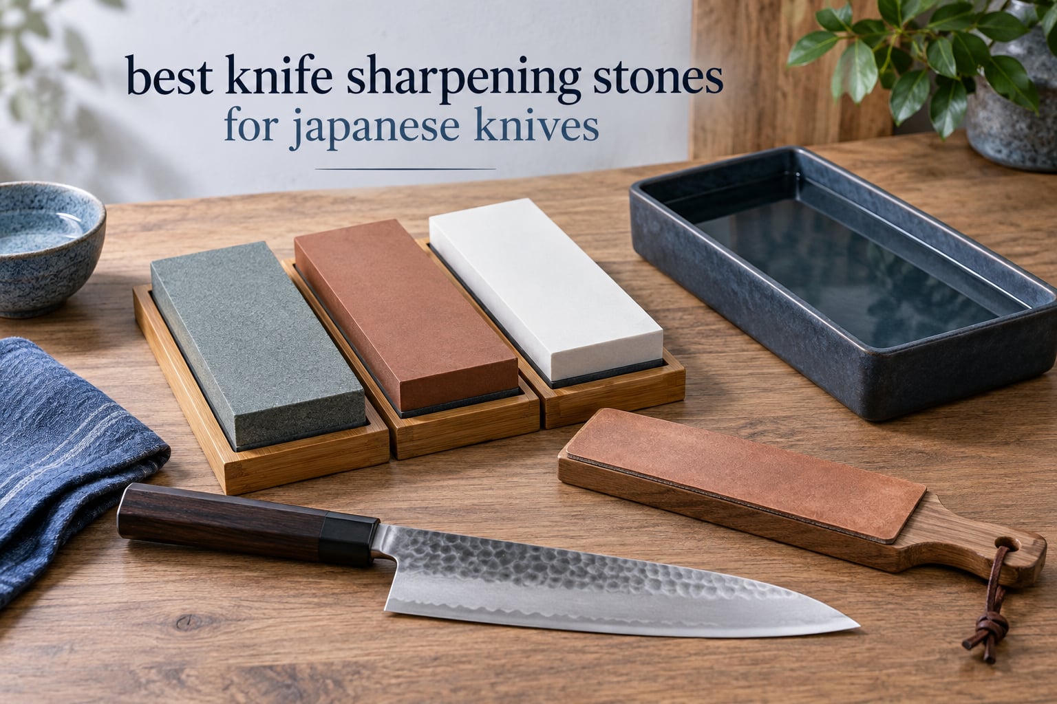 best knife sharpening stones for japanese knives